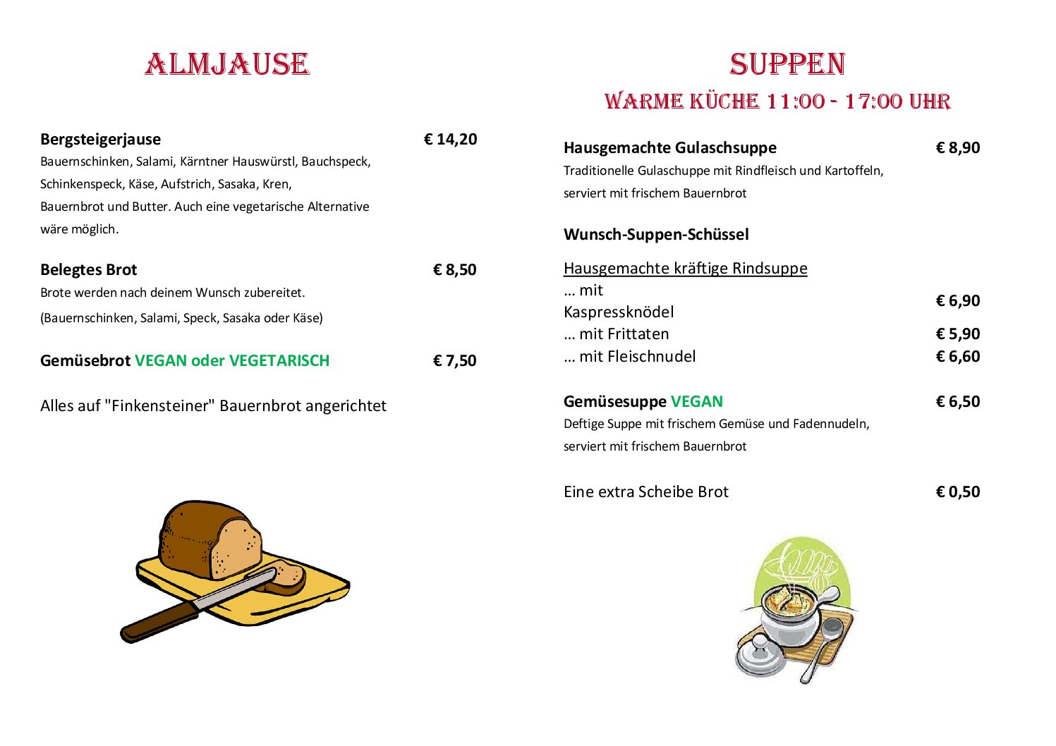 Speisekarte fürs Homepage2